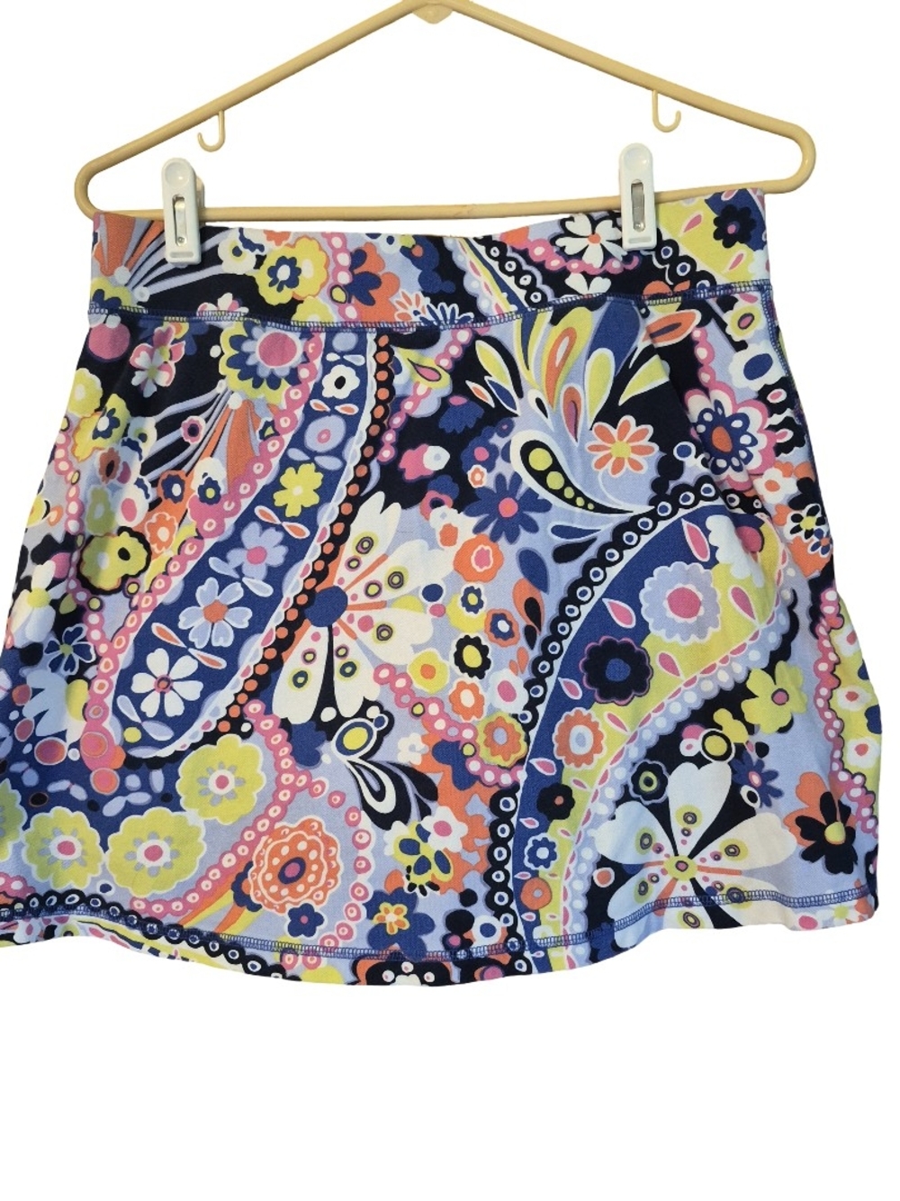 Talbots Multicolor Paisley & Floral Skort